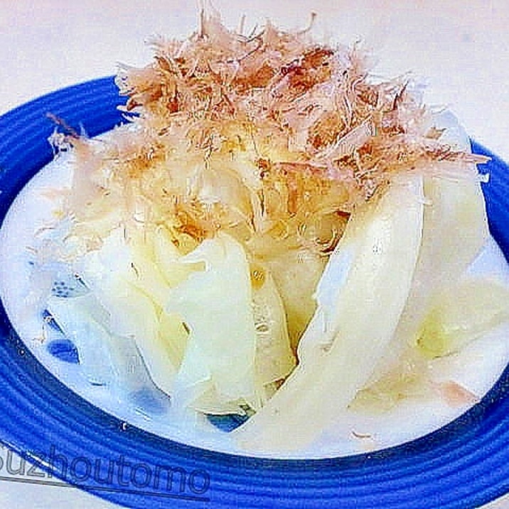 あっさり温野菜 蒸しキャベツのポン酢掛け レシピ 作り方 By Suzhoutomo 楽天レシピ